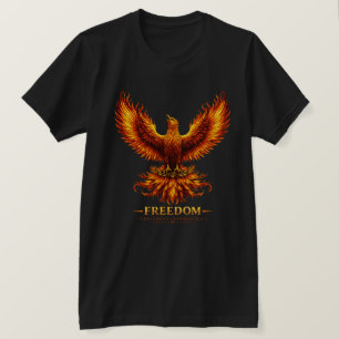 T-Shirt graphique pour hommes Freedom Phoenix