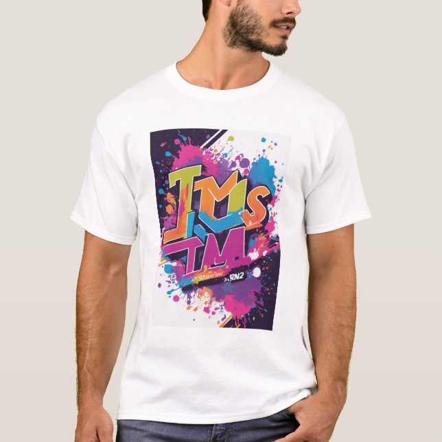 T-shirt Graphique pour un événement Color Run ! ! ! (Devant)