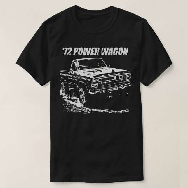 T-shirt Graphique Power Wagon 1972 (Design devant)