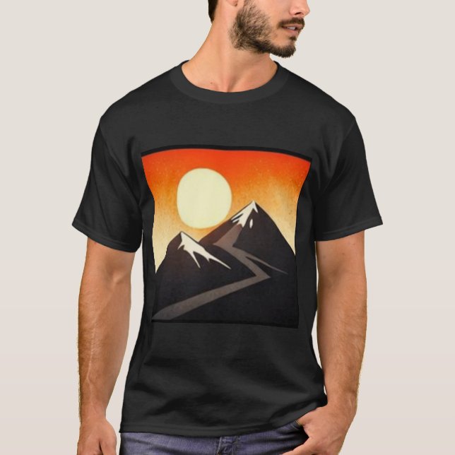 T-Shirt Graphique Premium – Design Épuré, Attrait  (Devant)