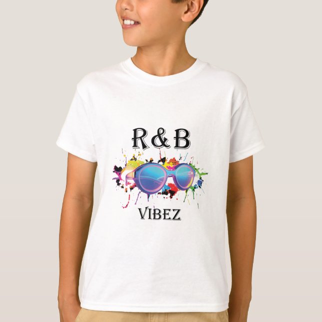 T-Shirt Graphique R&B Vibez | Esthétique Musicale  (Devant)