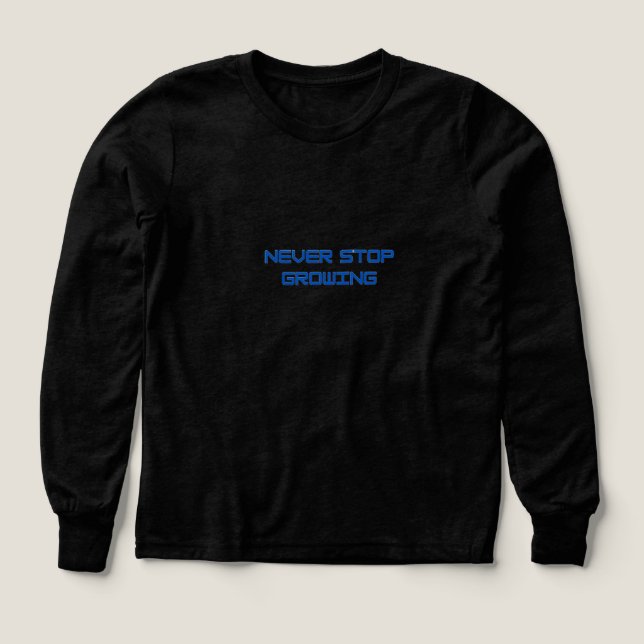 T-Shirt Graphique Restez Positif (Motif recto)