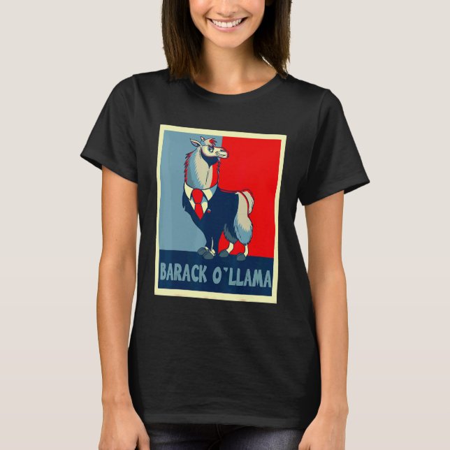 T-shirt Graphique Rétro Lama Alpaca (Devant)