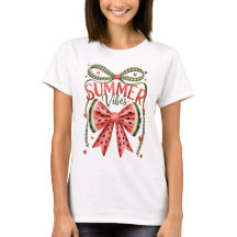T-Shirt Graphique Rétro Summer Vibes