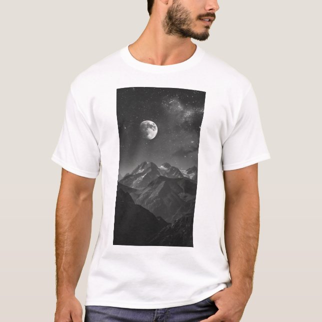 T-shirt graphique Retro Sunset vintage 1995 (Devant)