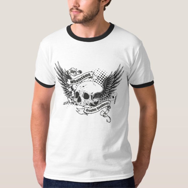 T-shirt Graphique sain T (Devant)