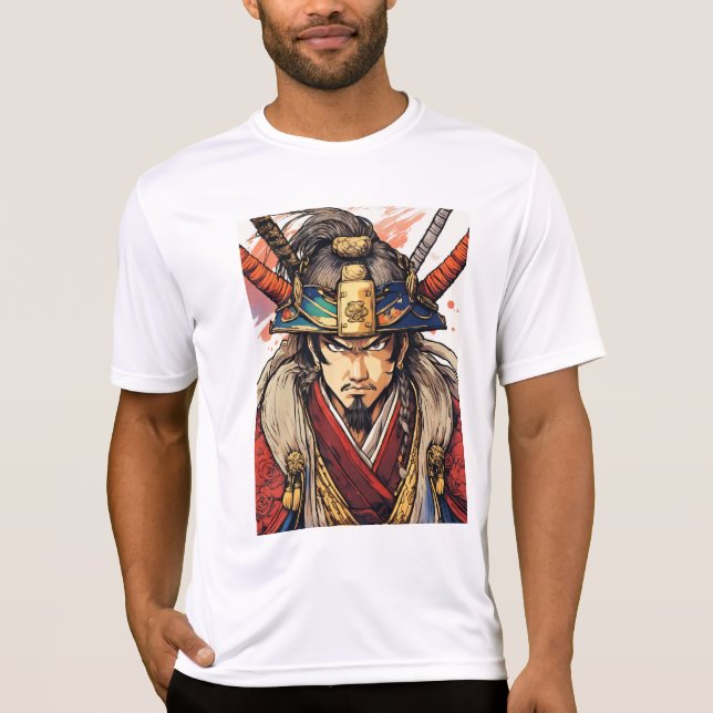 T-shirt graphique Samurai (Devant)