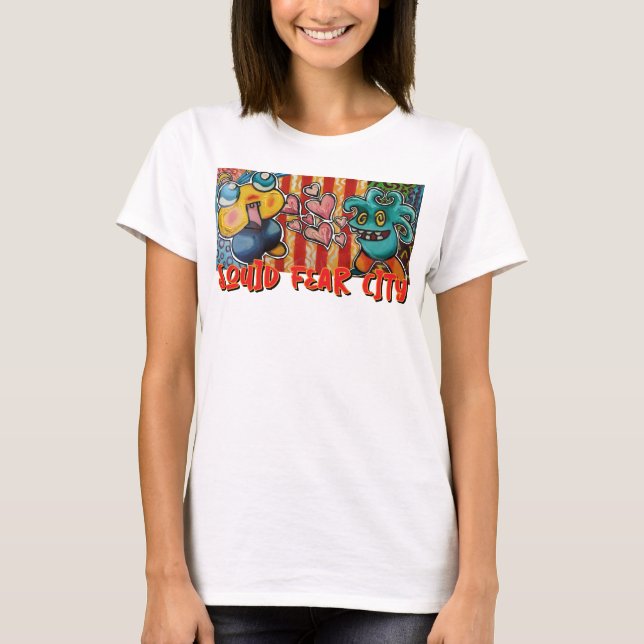 T-shirt graphique Squid Fear City (Devant)