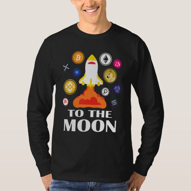 T-shirt Graphique Stock De Hodl De Trading CryptoCurrency  (Devant)
