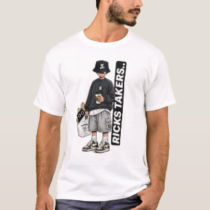 T-Shirt Graphique Streetwear Boy Esthétique Urba