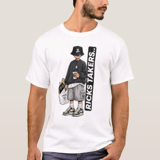 T-Shirt Graphique Streetwear Boy | Esthétique Urba