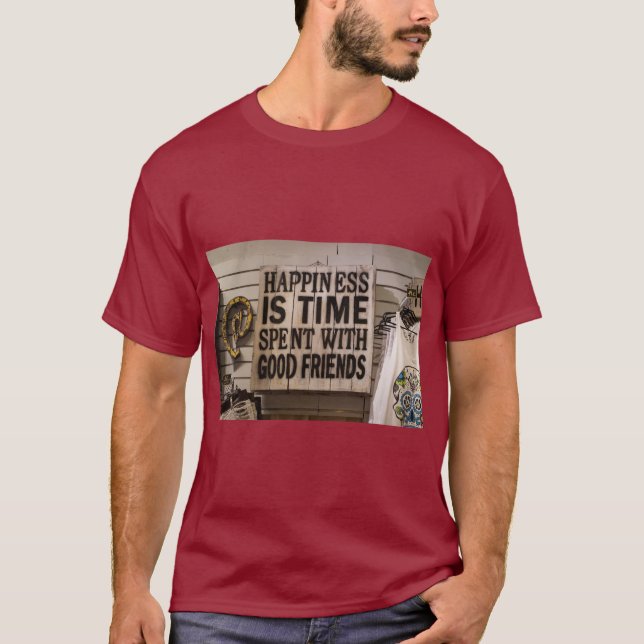 T-Shirt Graphique Symbolique «Signes» (Devant)