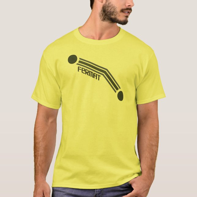 T-shirt Graphique T de Fermat (Devant)