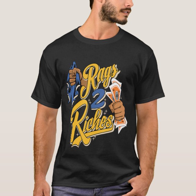 T-shirt Graphique Tee - shirt Rag 2 Rich Basket Match 350  (Devant)