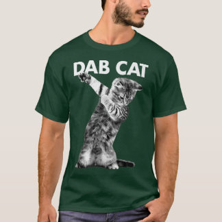 T-shirt Graphique tendance Dab Chat Kitten