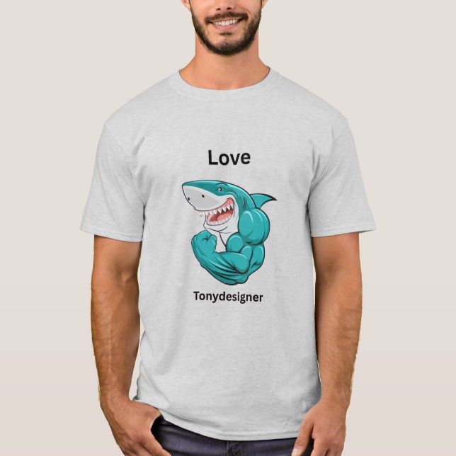 T-shirt graphique tendance | Tee-shirt décontracté (Devant)