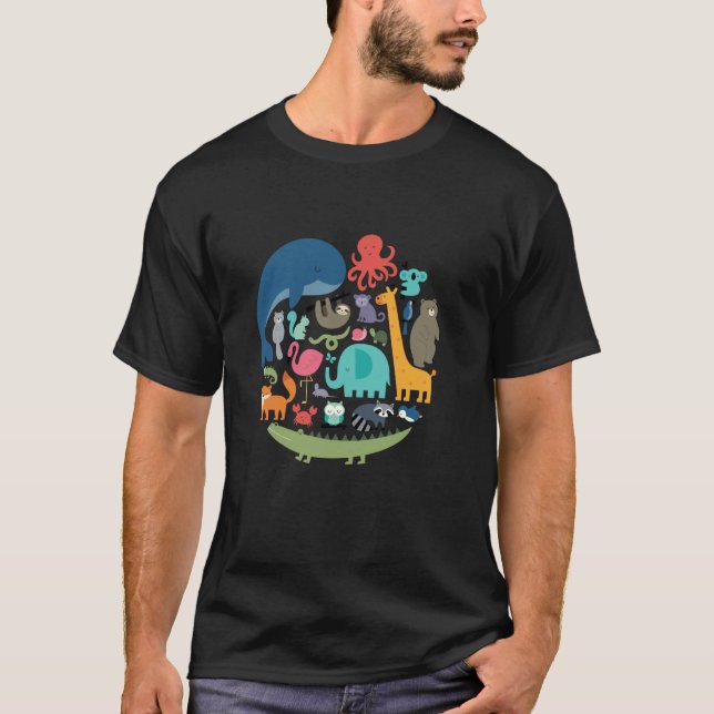 T-shirt Graphique Threadless Andy Westface Nous sommes uni (Devant)