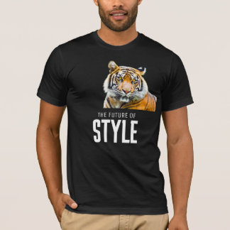 T-shirt Graphique Tigre « Le Futur du Style »