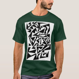 T-shirt Graphique tribal