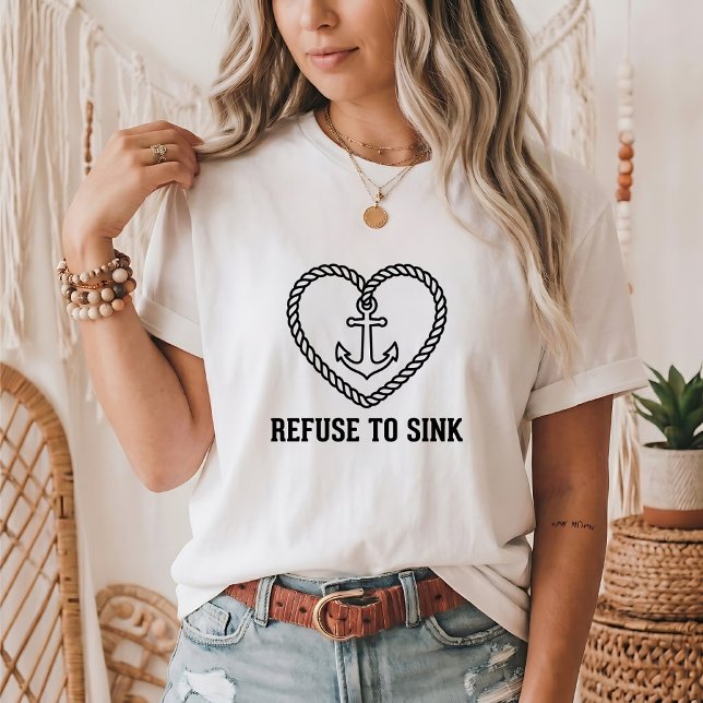 T-shirt graphique unisexe Ancre Vintage (Créateur téléchargé)