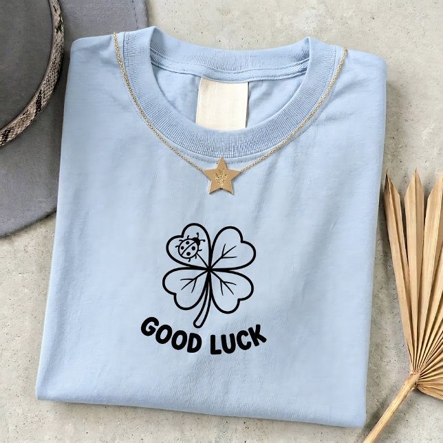 T-shirt graphique unisexe Lucky Clover SVG (Créateur téléchargé)