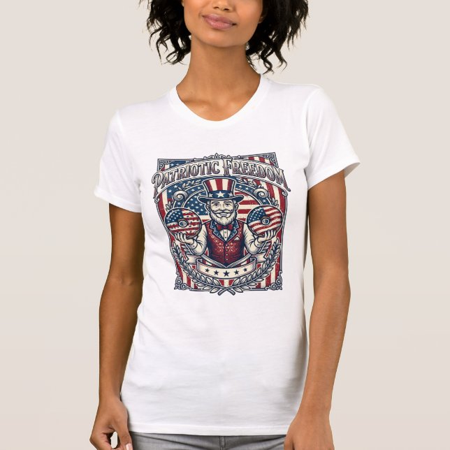 T-shirt graphique vectoriel amateur de donuts patr (Devant)
