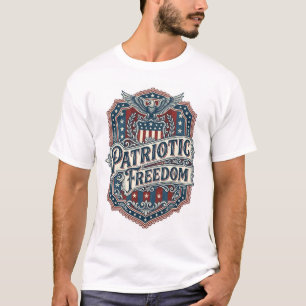 T-shirt graphique vectoriel gospel country patriot