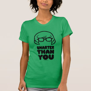 T-shirt Graphique Velma "plus intelligent que vous"