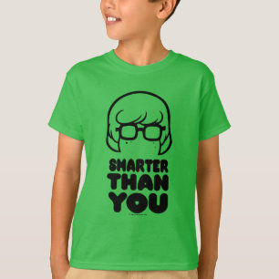 T-shirt Graphique Velma "plus intelligent que vous"