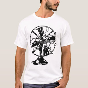 T-Shirt Graphique Ventilateur Électrique Vintage –