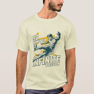 T-Shirt Graphique Vintage Action Foot - Foot Rétro