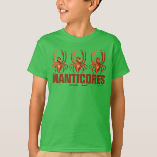 T-shirt Graphique Vintage de Baby Manticores