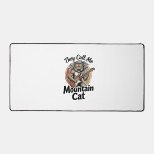 T-shirt graphique vintage de chat de montagne grav