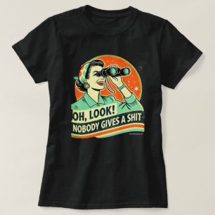 T-shirt graphique vintage drôle - T-shirt sarcasti