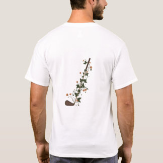 T-Shirt Graphique Vintage Floral Golf Club pour Ho