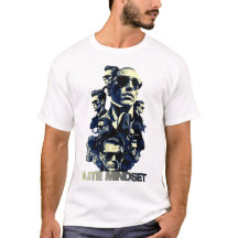 T-Shirt Graphique Vintage pour Hommes à Mentalité 