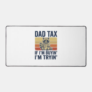 T-shirt graphique vintage Raton laveur taxe Papa d