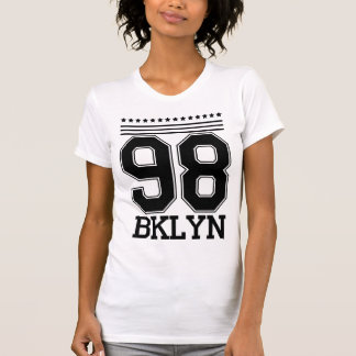 T-Shirt graphique vintage universitaire 98 BKLYN B