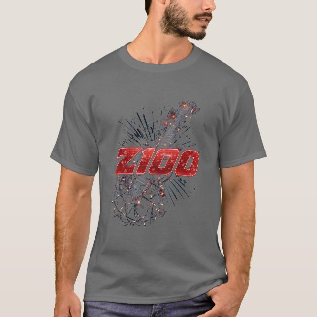 T-shirt graphique Z100 Jingle Ball Fan Edition (Devant)