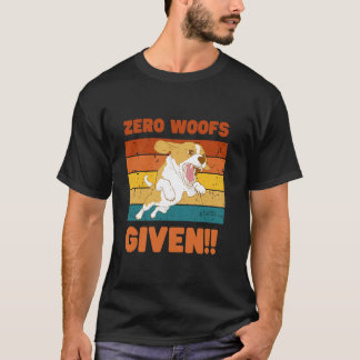 T-Shirt Graphique Zero Woofs Given - Hommes Amateu
