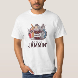 T-shirt Graphiques amusants et audacieux Jam Lover