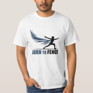 T-shirt Graphiques amusants et risqués de l'aile d'escrime