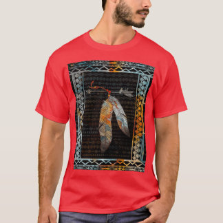 T-shirt Graphiques autochtones Amérindiens Dreamcatcher