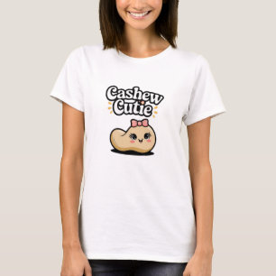 T-shirt Graphiques Cajou adorables pour les fans de nourri