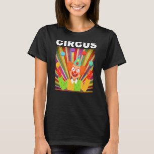 T-shirt Graphiques Clown Cirque Pour Circus Party
