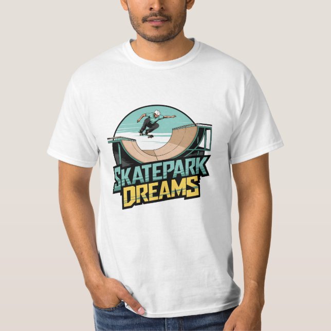 T-shirt Graphiques de Skateboard pour style urbain (Devant)