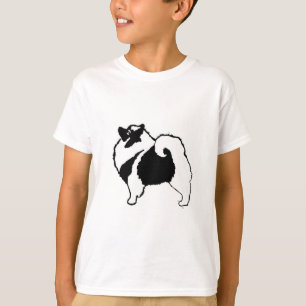 T-shirt Graphiques Keeshond - Art de chien original mignon