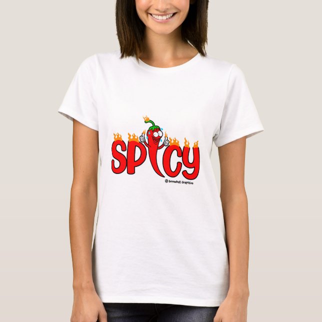 T-shirt Graphiques Screwball ÉPICÉS (Devant)