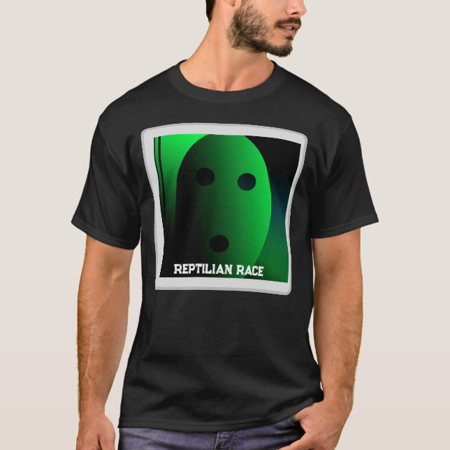 T-shirt Graphiques Skullnskin - Course Reptilienne (Devant)