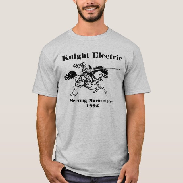 T-shirt Graphisme 2014 - Knight Electric, au service de Ma (Devant)